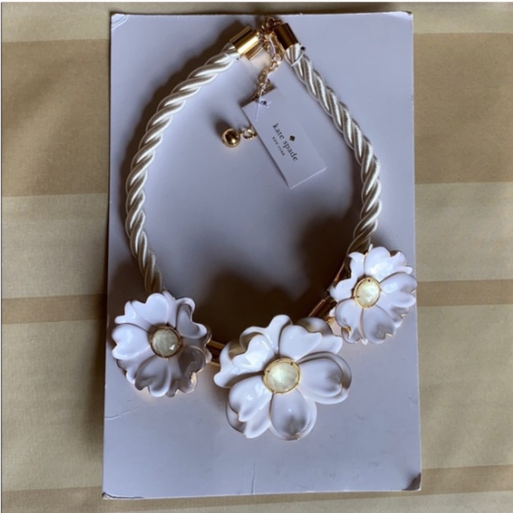 Kate Spade bright blossom statement necklace - Picture 4 of 7